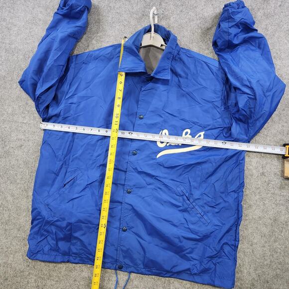 Vintage Ebbets Field Flannels Oakland Oaks Jacket Mens XL Bomber Windbreaker 90s - Picture 7 of 16